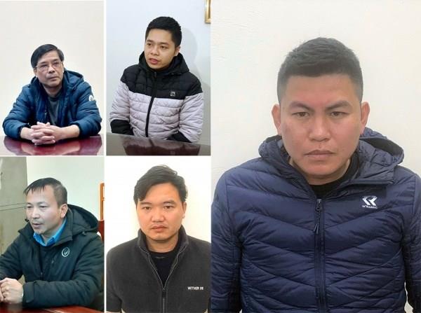 Bắt 5 đối tượng sai phạm liên quan đến Trung tâm đăng kiểm ở Nam Định