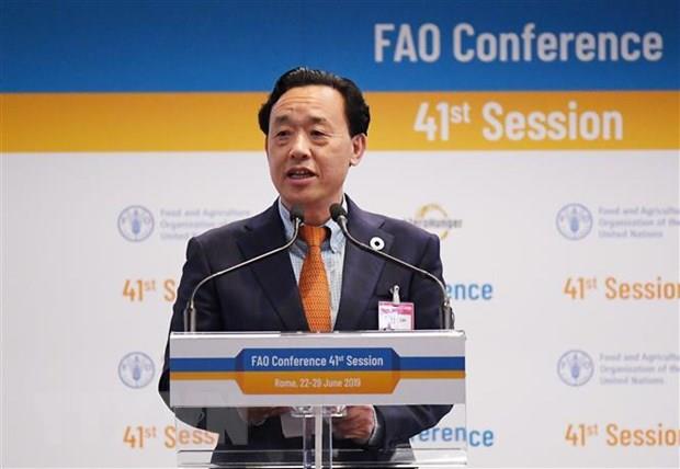 Thứ trưởng Bộ Nông nghiệp Trung Quốc làm Tổng giám đốc mới của FAO