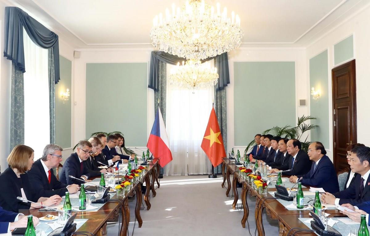 Tuyên bố chung Việt Nam-Cộng hòa Séc nhân chuyến thăm của Thủ tướng