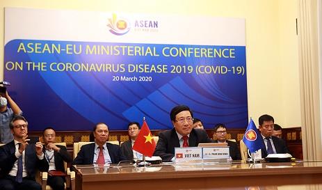 Tăng cường hợp tác ASEAN-EU để ứng phó với COVID-19