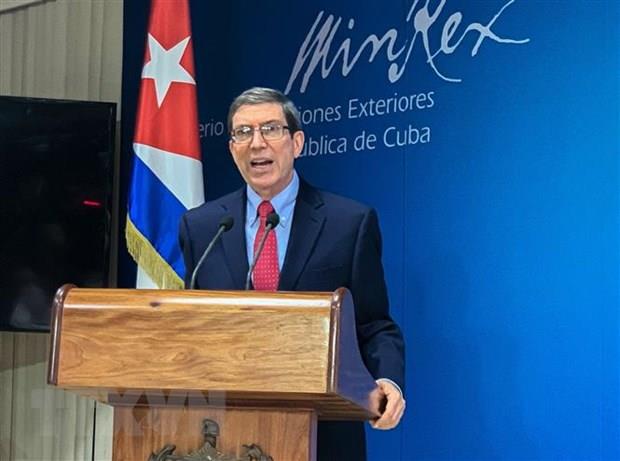 Ngoại trưởng Cuba lên án các lệnh trừng phạt mới của Mỹ