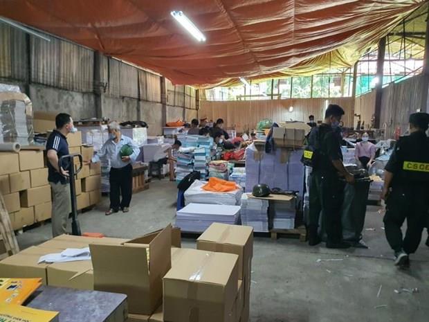 Phá đường dây in gần 3 triệu cuốn SGK giả, 15 kho ở khắp Hà Nội