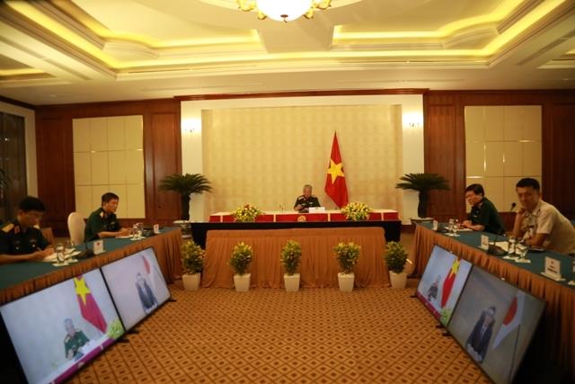 Điện đàm trực tuyến cấp Thứ trưởng Bộ Quốc phòng Việt Nam – Nhật Bản
