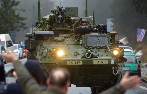 Mỹ chuẩn bị giao 60 xe bọc thép tiên tiến Stryker cho Thái Lan