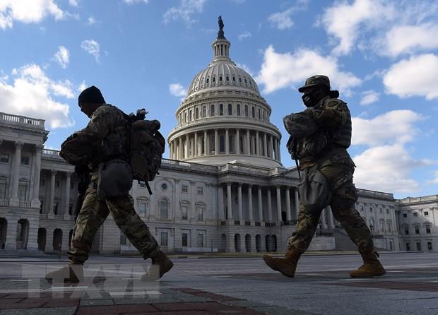 Mỹ: Lầu Năm Góc gia hạn hoạt động của lực lượng bảo vệ Đồi Capitol