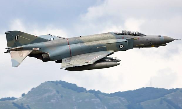 Hy Lạp: Rơi chiến đấu cơ F-4 Phantom, 1 sỹ quan thiệt mạng