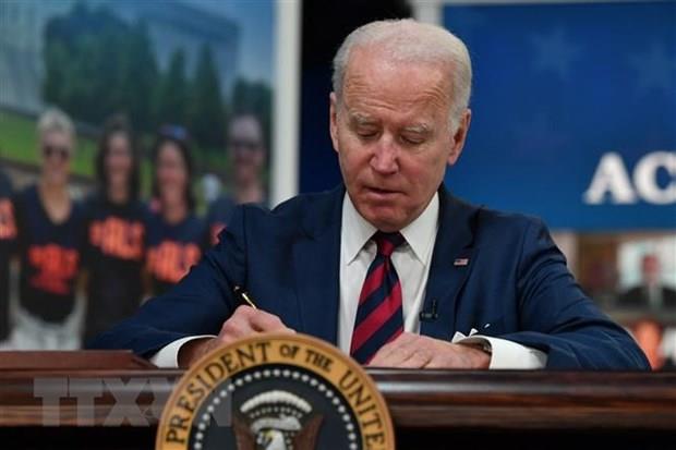 Tổng thống Mỹ Joe Biden ký phê chuẩn dự luật chi tiêu chính phủ