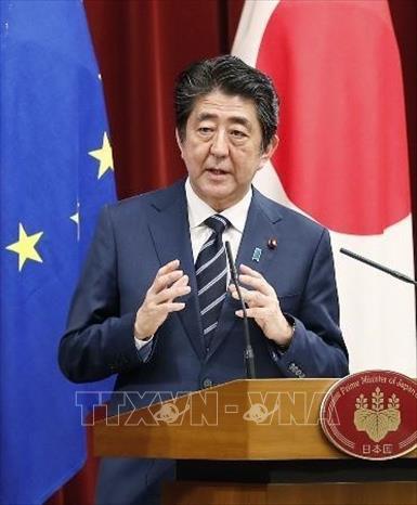 Thủ tướng Nhật Bản Shinzo Abe tranh cử chức chủ tịch đảng LDP