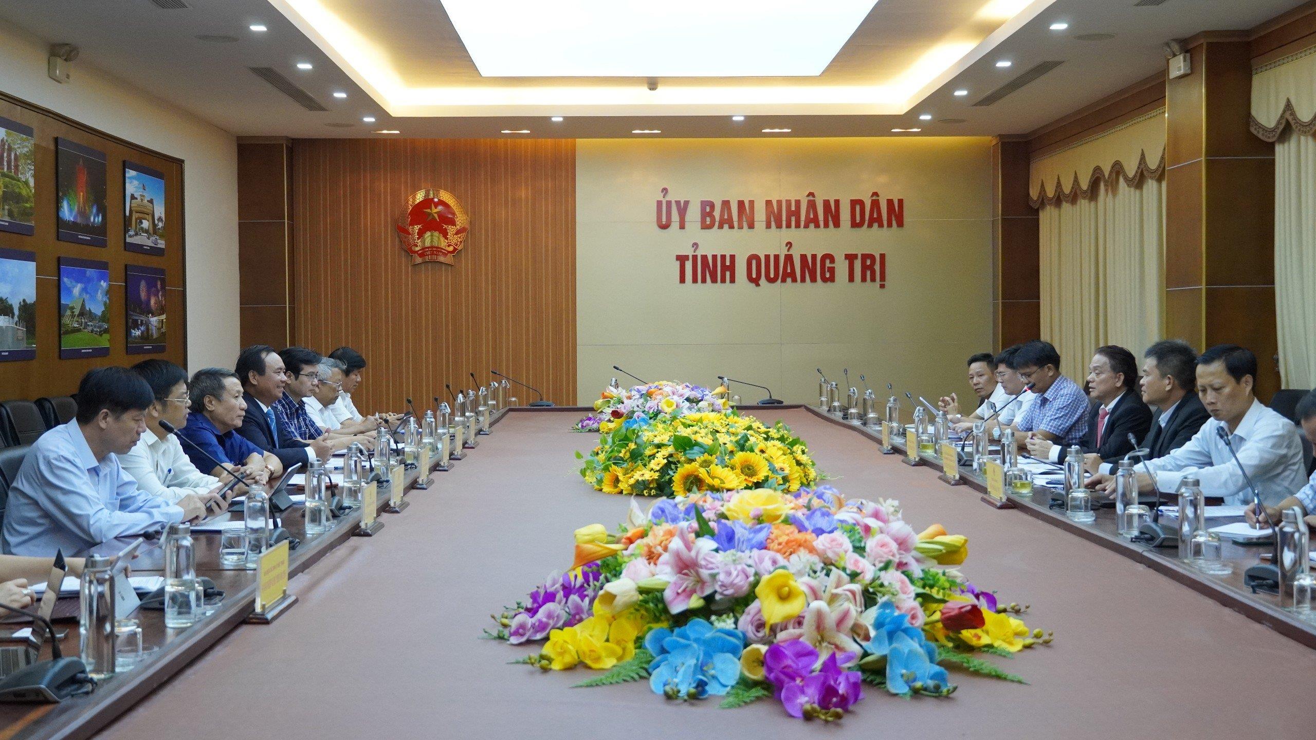 UBND tỉnh làm việc với Công ty Năng lượng ENI Việt Nam