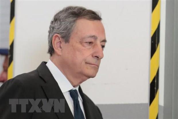 Tổng thống Italy chấp nhận đơn từ chức của Thủ tướng Mario Draghi
