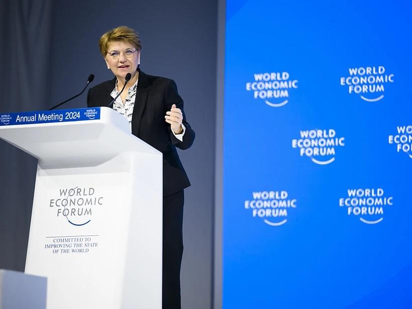 WEF Davos 2024: Thụy Sĩ kêu gọi cộng đồng quốc tế khôi phục niềm tin