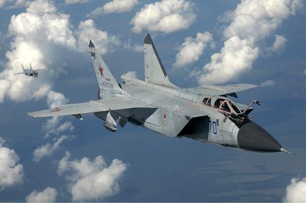 Tiêm kích MiG-31 của Nga rơi tại vùng Murmansk khi đang tập huấn