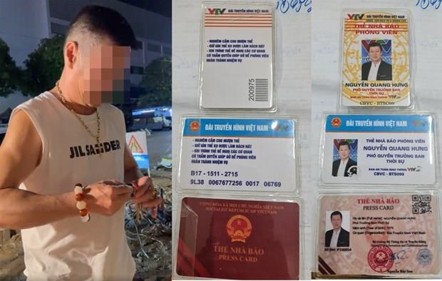 Thái Nguyên: Tạm giữ kẻ vi phạm nồng độ cồn, dùng thẻ nhà báo giả
