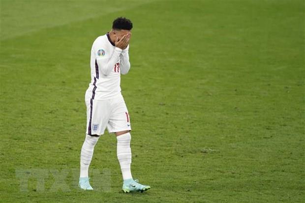 Sancho thừa nhận cảm giác đau đớn sau trận chung kết EURO 2020