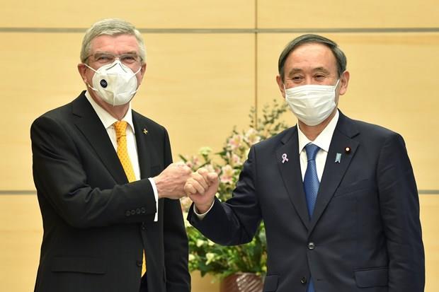 Thủ tướng Nhật Bản và Chủ tịch IOC gặp nhau trước thềm Thế vận hội