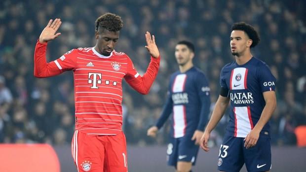 Kingsley Coman ghi bàn giúp Bayern đánh bại Paris Saint-Germain