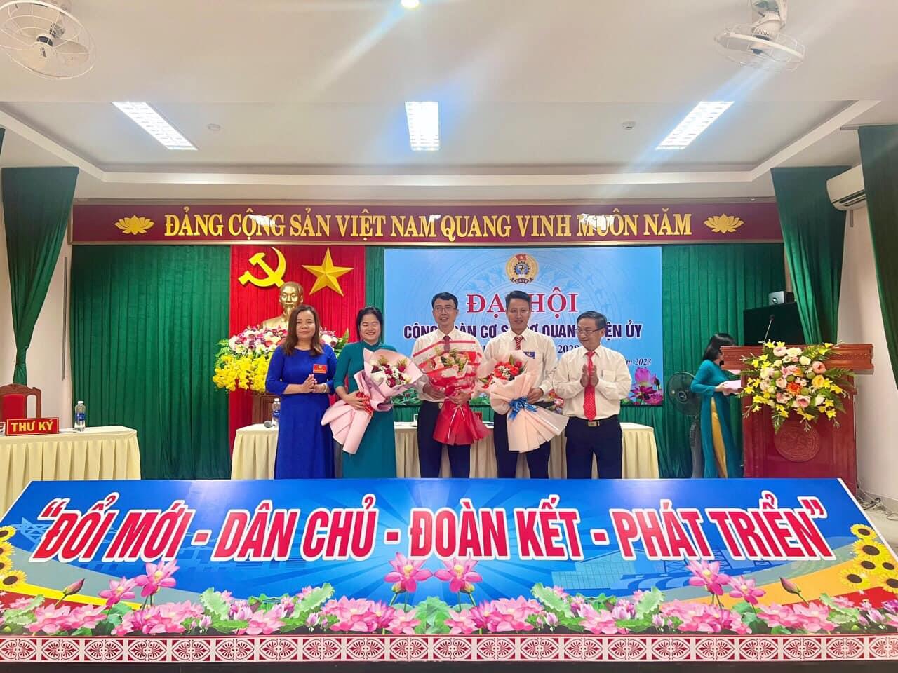 Huyện Cam Lộ hoàn thành đại hội công đoàn cơ sở nhiệm kỳ 2023-2028