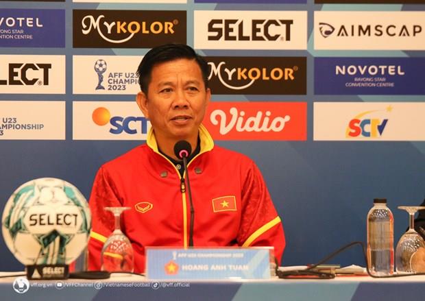 HLV Hoàng Anh Tuấn: Mục tiêu của U23 Việt Nam là vào chung kết