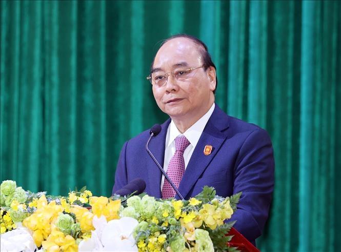 Thủ tướng Nguyễn Xuân Phúc dự Hội nghị Công an toàn quốc lần thứ 76