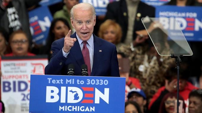 Bầu cử “Siêu thứ Ba”: Ứng cử viên Joe Biden dự kiến giành chiến thắng quan trọng