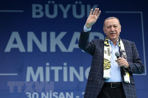 Bầu cử Thổ Nhĩ Kỳ: Tổng thống Erdogan sẵn sàng cho bầu cử vòng hai