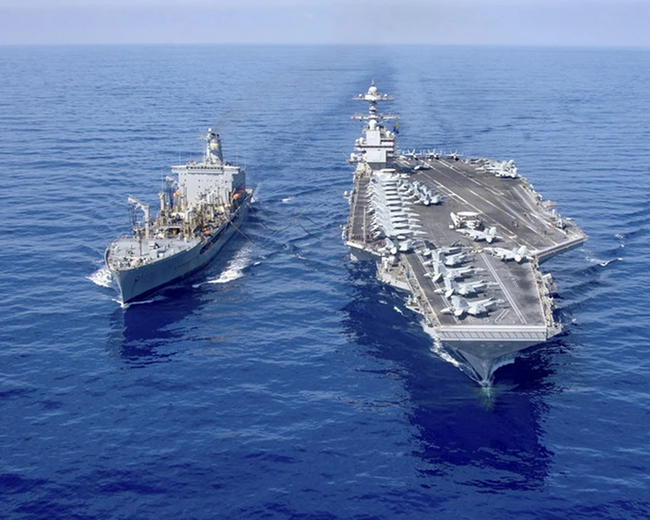 Mỹ triển khai nhóm tác chiến tàu sân bay USS Ford tới châu Âu