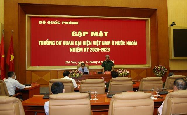Bộ Quốc phòng gặp mặt các Trưởng Cơ quan đại diện Việt Nam ở nước ngoài