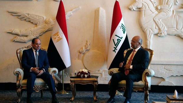 Tổng thống Ai Cập đầu tiên tới thăm Iraq sau hơn 3 thập kỷ