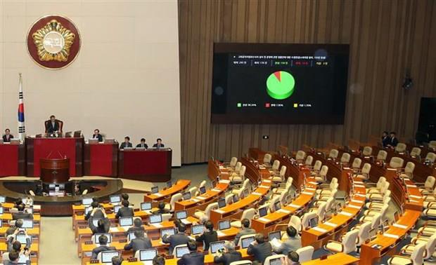 Quốc hội Hàn Quốc khai mạc khóa họp bất thường tháng Hai