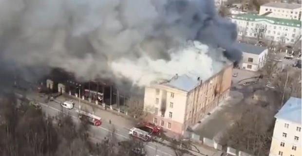 Hỏa hoạn tại viện nghiên cứu quân sự ở Nga, 7 người tử vong