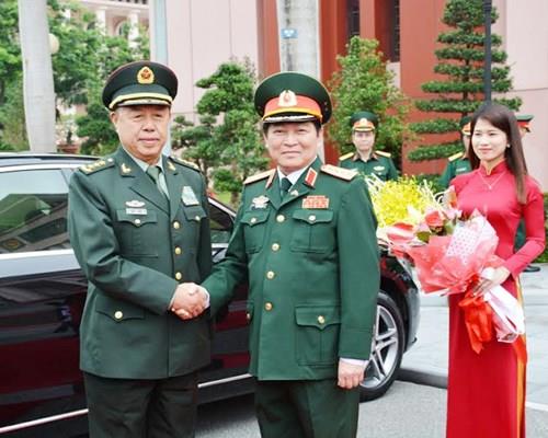Bước phát triển mới trong quan hệ hợp tác giữa hai Quân đội Việt Nam-Trung Quốc
