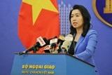 Việt Nam kiên quyết phản đối hành động vi phạm của nhóm tàu Hải Dương 08