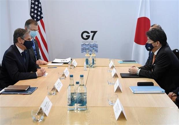 Ngoại trưởng Nhật Bản Yoshimasa Hayashi công du Australia và Mỹ