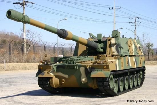 Hàn Quốc hoàn thành việc triển khai pháo tự hành K-9
