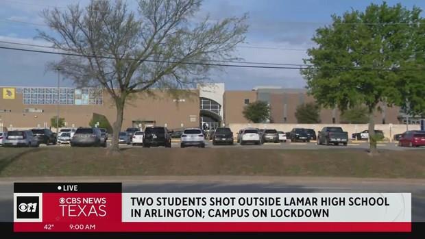 Mỹ: Xả súng gần trường học ở bang Texas, 2 học sinh bị thương