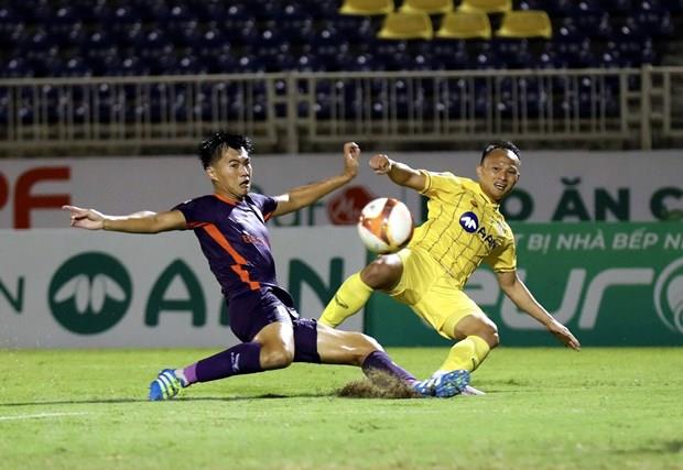 Vòng 5 V.League 2023: Sông Lam Nghệ An hòa Becamex Bình Dương 1-1