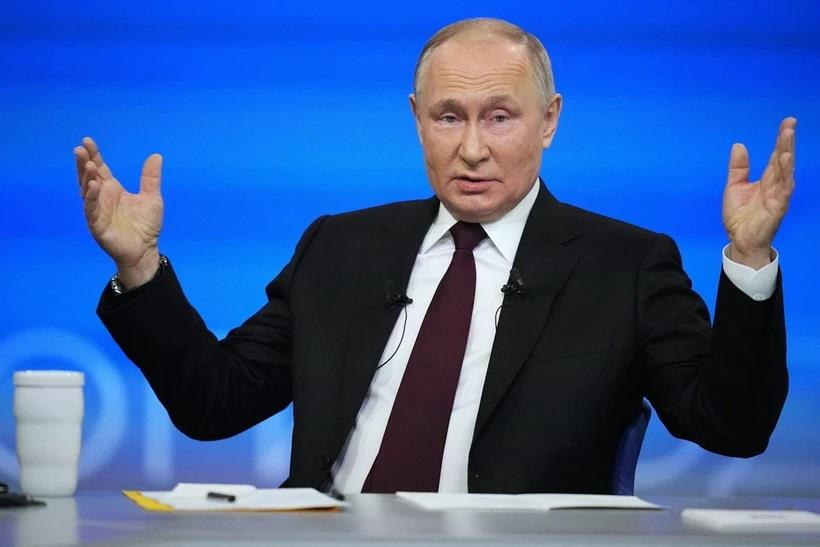 Tổng thống Nga Vladimir Putin nộp hồ sơ tranh cử nhiệm kỳ tiếp theo