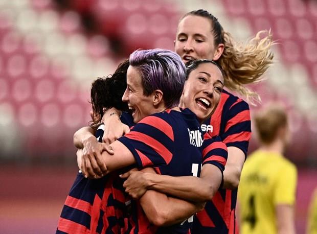 Tuyển Mỹ giành huy chương Đồng bóng đá nữ sau 'cơn mưa bàn thắng'