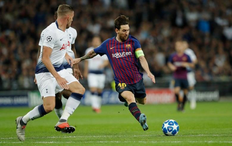 Messi tỏa sáng, Barca hạ Tottenham ngay tại Wembley