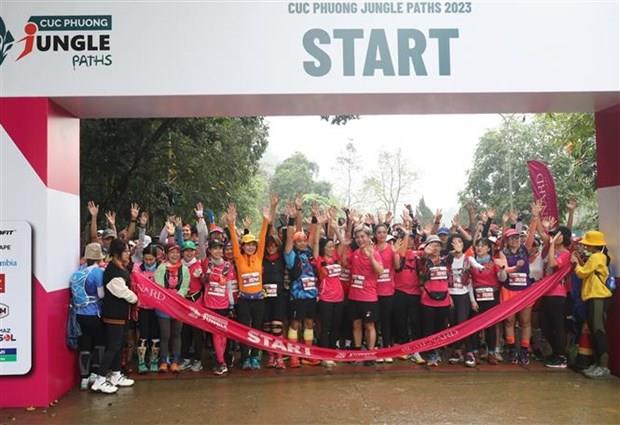 Giải chạy Cúc Phương Jungle Paths thu hút 2.500 vận động viên