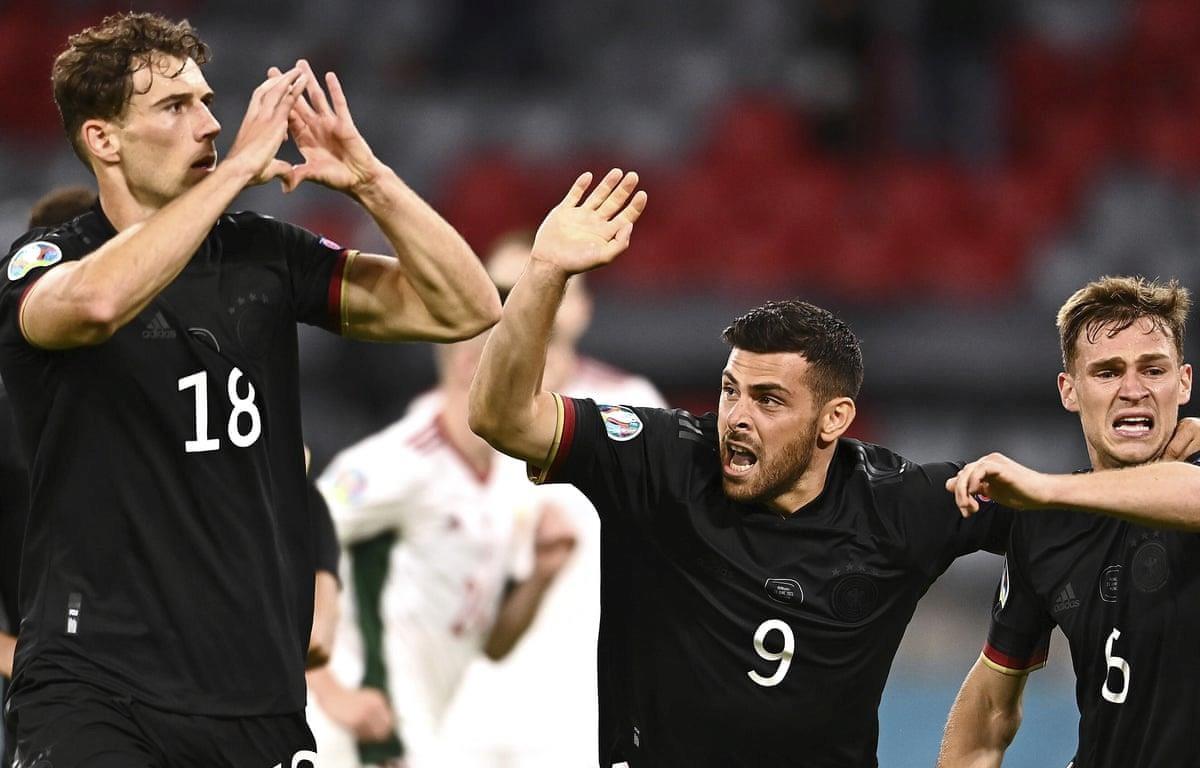 Đội tuyển Đức giành vé vòng 1/8 sau trận cầu hú vía trước Hungary