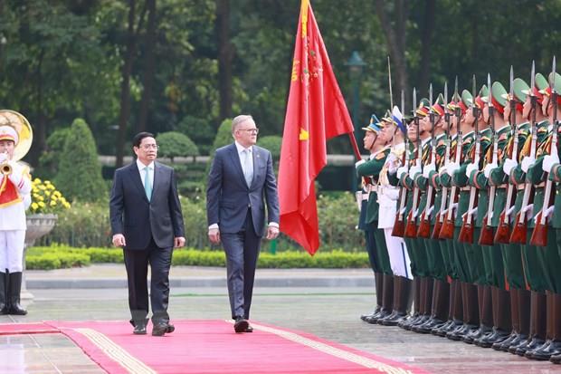 Thủ tướng Australia kết thúc tốt đẹp chuyến thăm chính thức Việt Nam