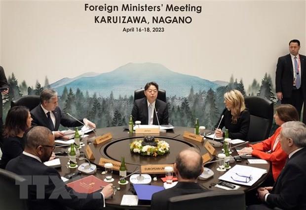 G7 phản đối 'hoạt động quân sự hóa' của Trung Quốc ở Biển Đông