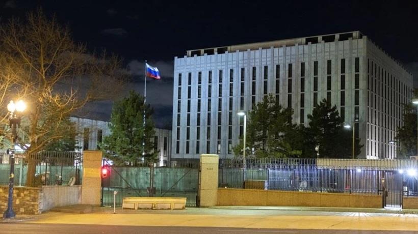Đại sứ quán Nga tại Mỹ yêu cầu được bảo vệ trong lúc bầu cử Tổng thống Nga