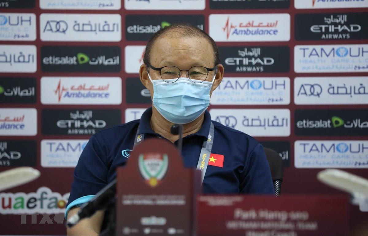 Huấn luyện viên Park Hang-seo tính gì trước cuộc chạm trán UAE?