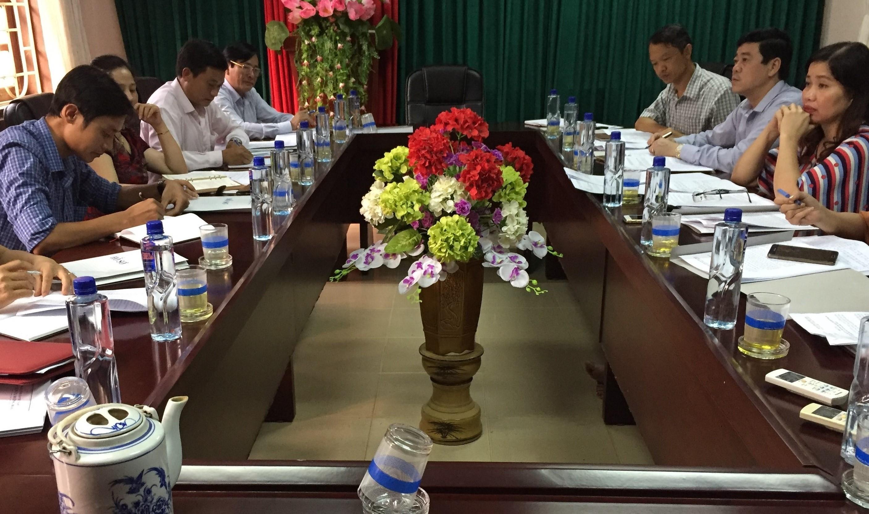 Văn phòng Tỉnh ủy Quảng Trị kiểm tra công tác nghiệp vụ Văn phòng cấp ủy năm 2017.