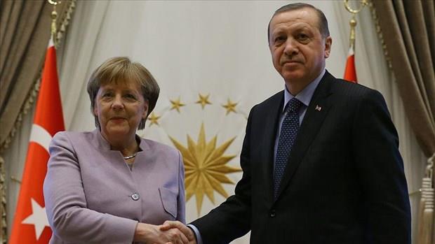Lãnh đạo Thổ Nhĩ Kỳ và Đức trao đổi về tình hình Syria và Libya