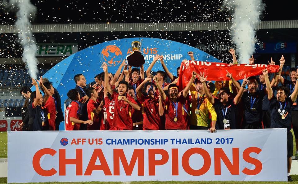 U15 Việt Nam và giấc mơ bóng đá trẻ