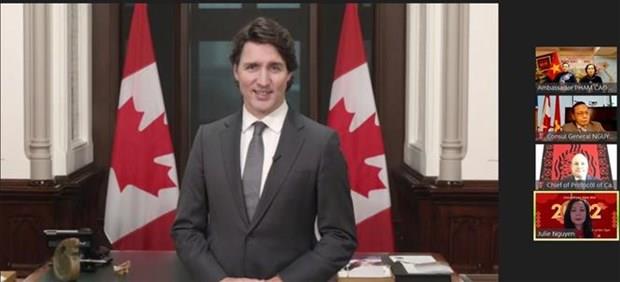 Thủ tướng Justin Trudeau chúc Tết cộng đồng người Việt tại Canada