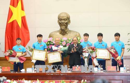 Thủ tướng nồng nhiệt chúc mừng, biểu dương Đội tuyển U23 Việt Nam
